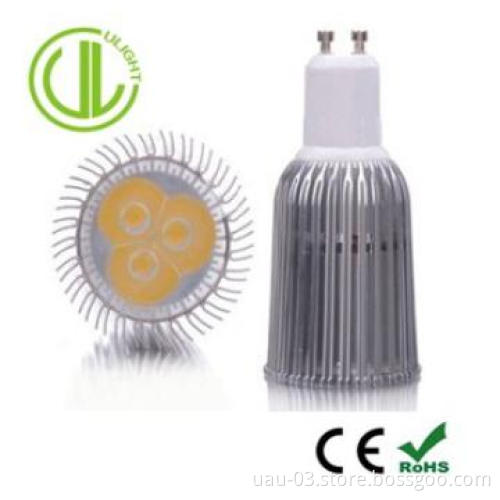 high quality 220V gu10 9w led spotlight